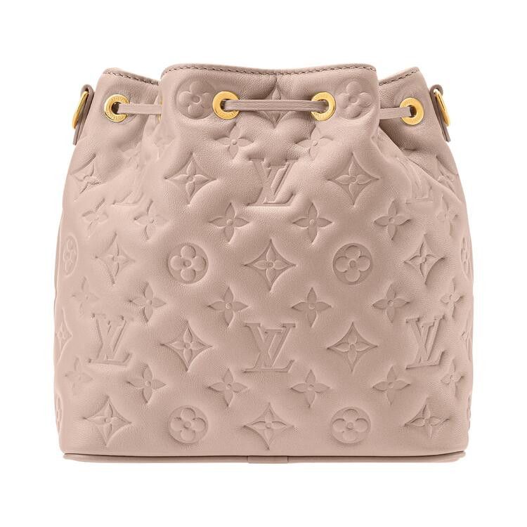 Louis Vuitton Coussin Bucket 'Beige Monogram Lambskin Leather'