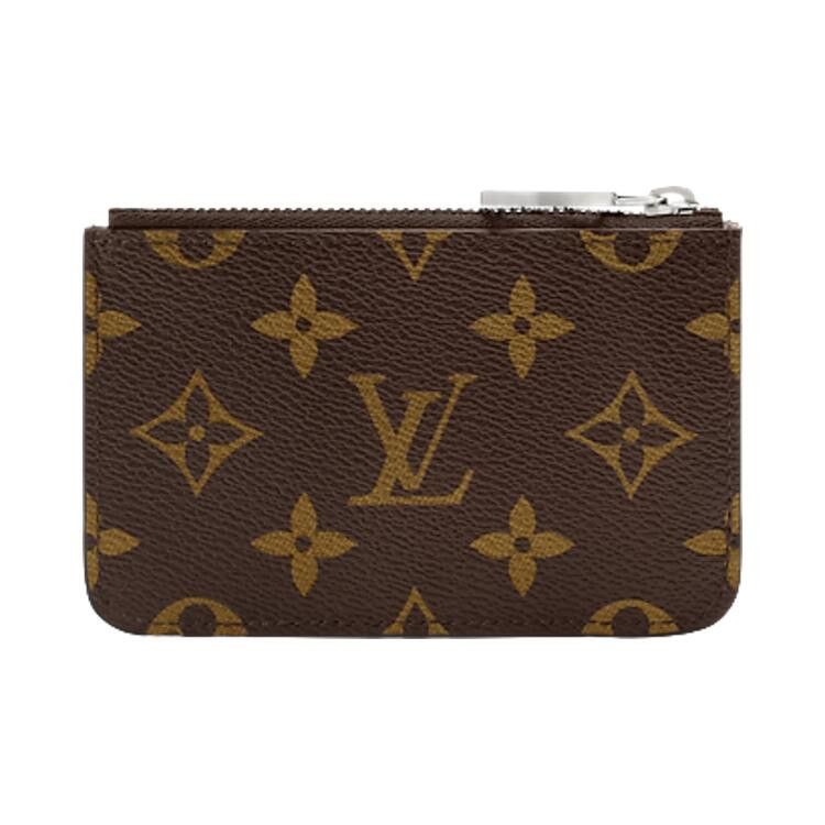 Louis Vuitton Romy Card Holder 'Brown Monogram Canvas/Silver'