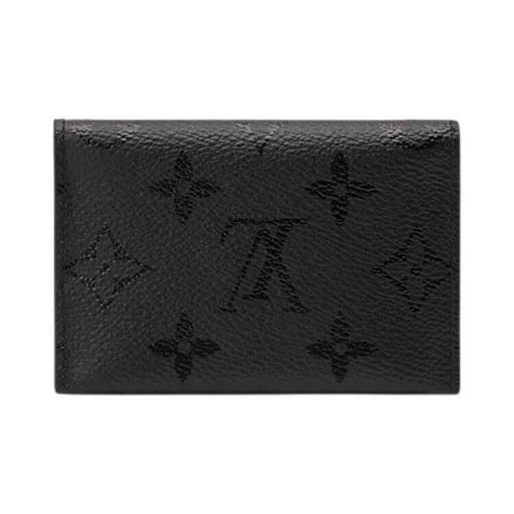 Louis Vuitton Slim Card Holder 'Black Monogram Midnight Canvas'