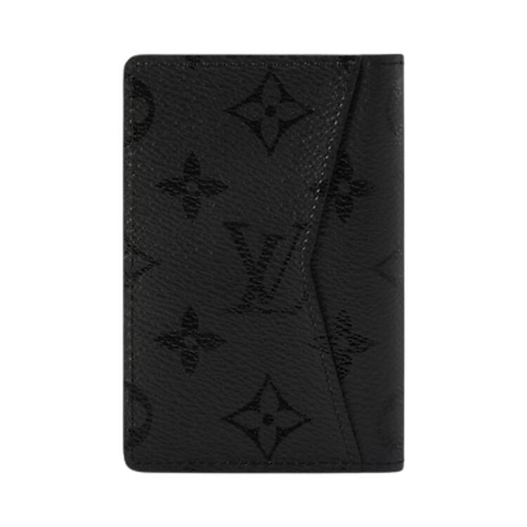 Louis Vuitton Pocket Organizer 'Black Monogram Midnight Canvas'