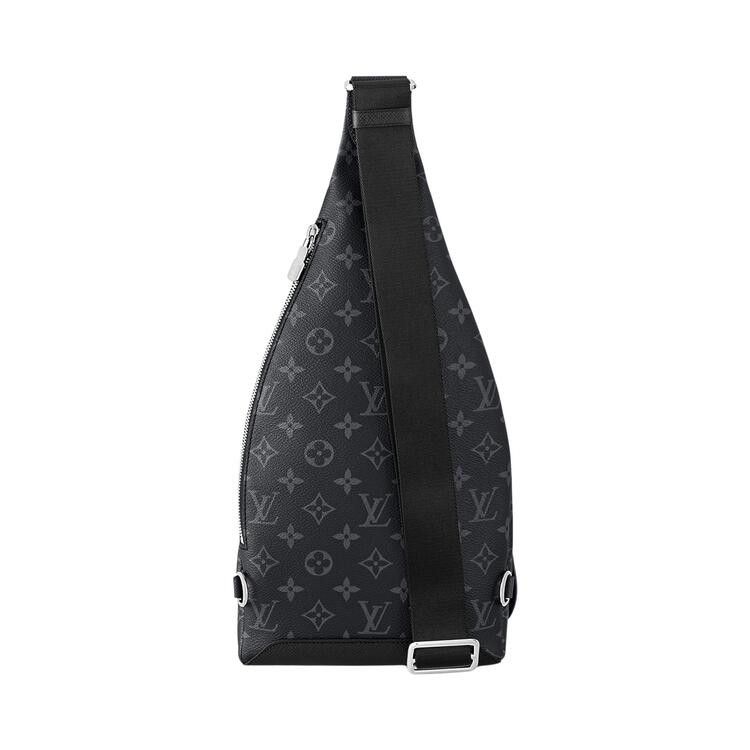 Louis Vuitton Duo Sling Bag 'Black Monogram Eclipse Canvas'