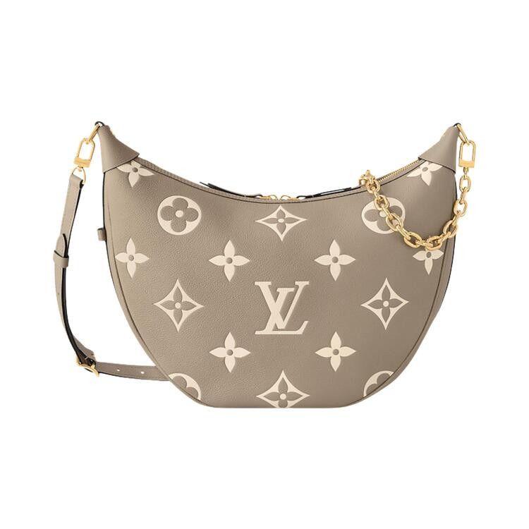 Louis Vuitton Loop Hobo 'Tourterelle Gray/Cream Monogram Embossed Empreinte Cowhide Leather'