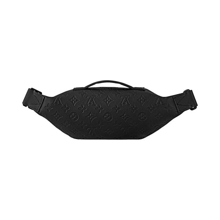 Louis Vuitton Rush Bumbag 'Black Monogram Shadow Calfskin Leather'