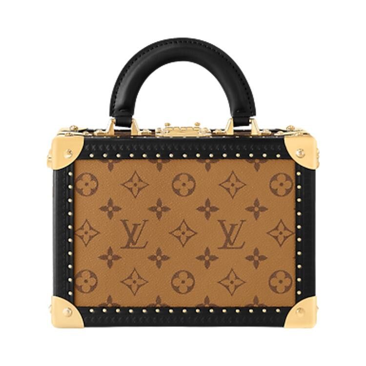 Louis Vuitton Petite Valise 'Brown Monogram Reverse Canvas'