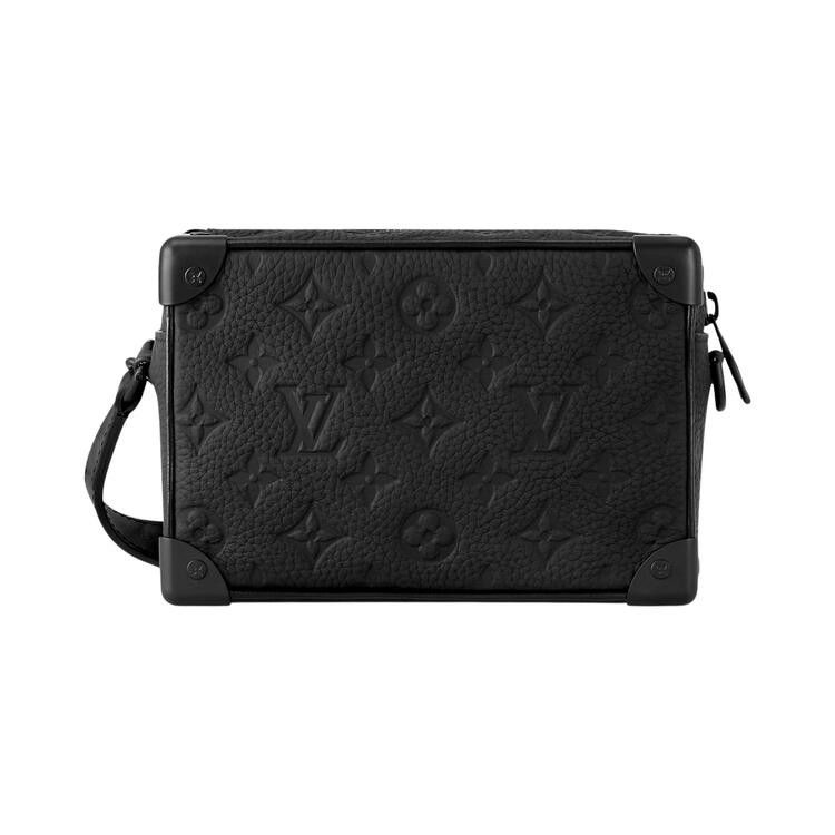 Louis Vuitton Mini Soft Trunk 'Black Embossed Taurillon Monogram Cowhide Leather'