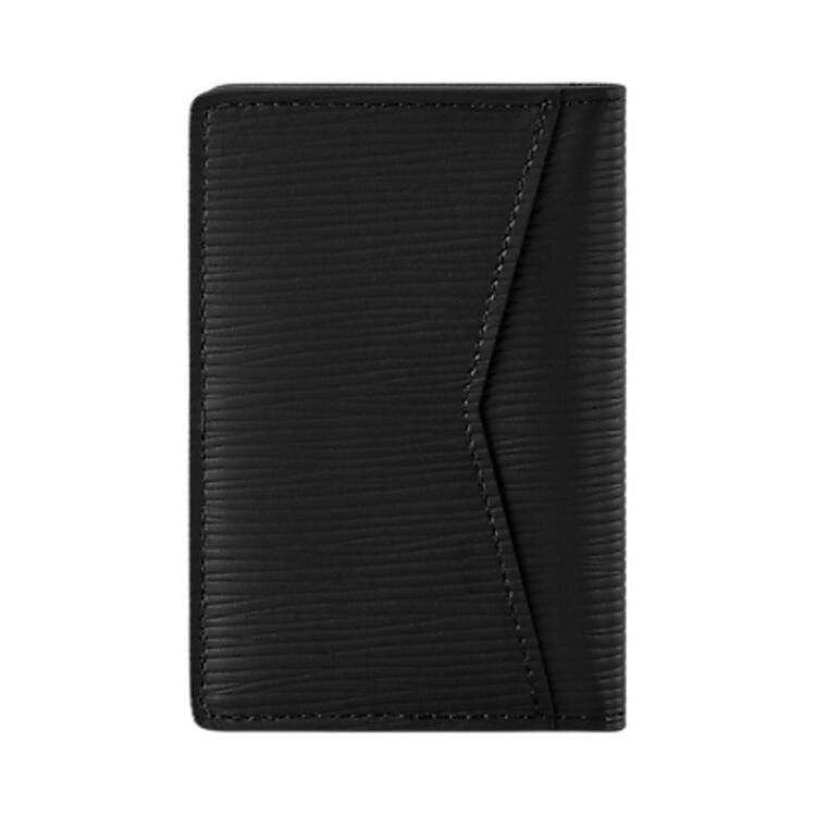 Louis Vuitton Pocket Organizer 'Black Epi Leather'