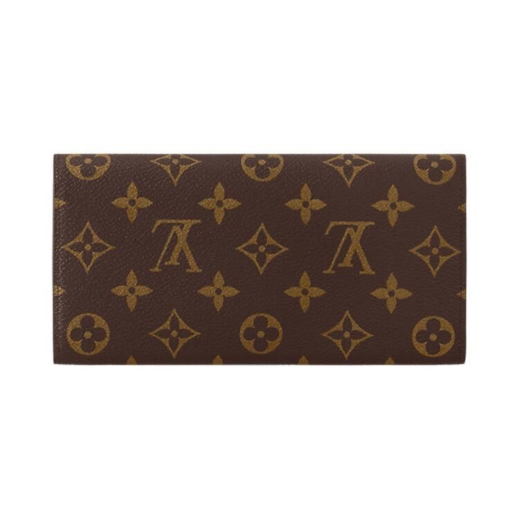 Louis Vuitton Emilie Wallet 'Brown Monogram Canvas'