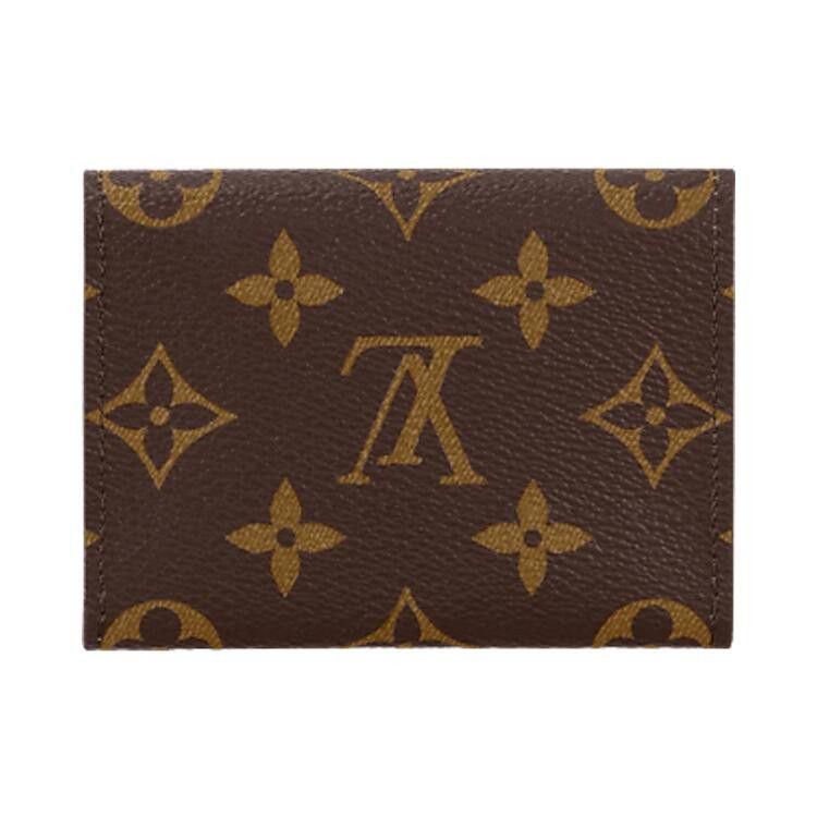 Louis Vuitton Envelope Business Card Holder 'Brown Monogram Canvas'