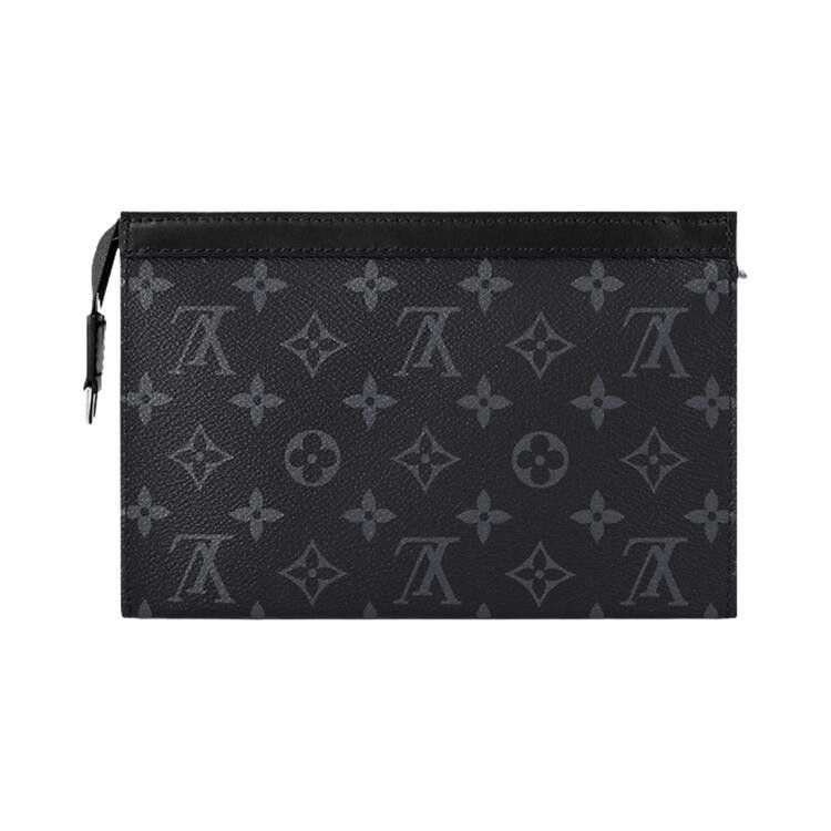 Louis Vuitton Gaston Wearable Wallet 'Black Monogram Eclipse Canvas'