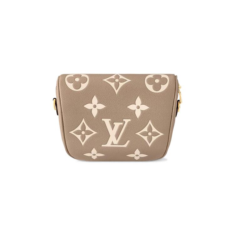 Louis Vuitton Mini Bumbag 'Tourterelle Beige / Cream Monogram Embossed Empreinte Cowhide Leather'