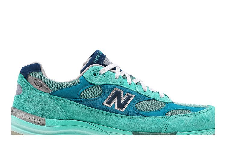 New Balance 992 Made in USA 'Blue Silver Metallic'