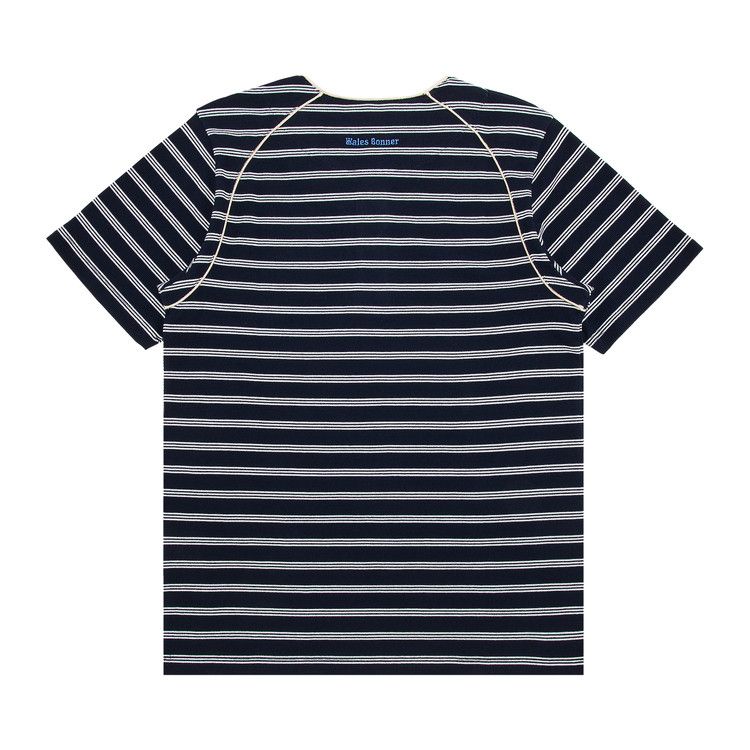 Wales Bonner Isaiah T-Shirt 'Navy/White'