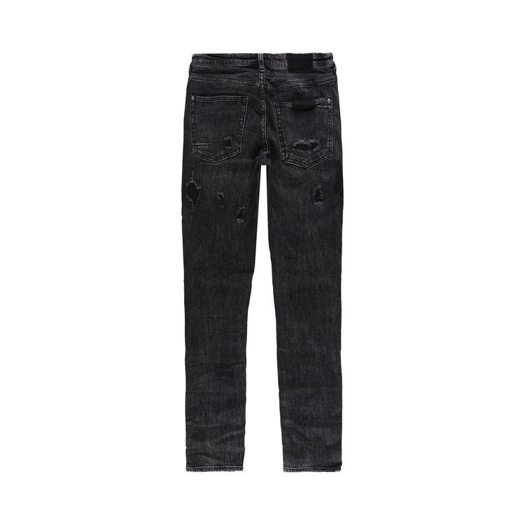 Ksubi Van Winkle Jean 'Led Black Rockstar Repair'