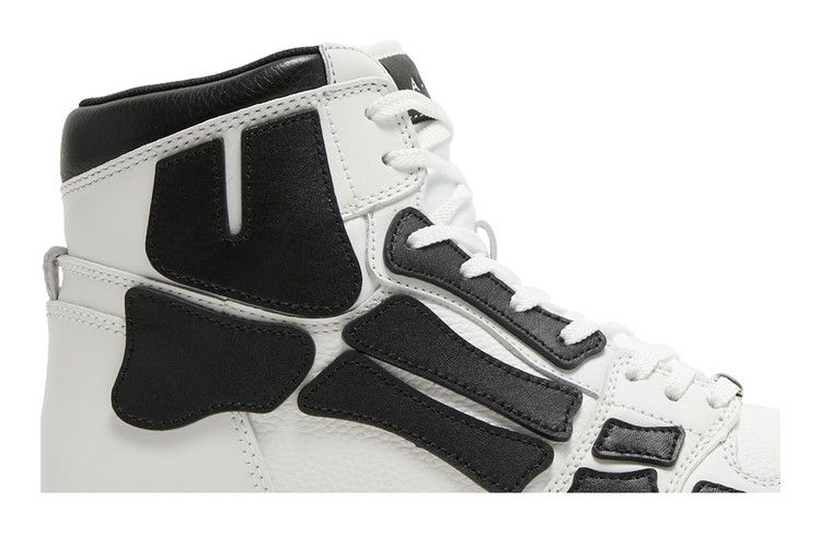 Amiri Skel Top High 'White Black'