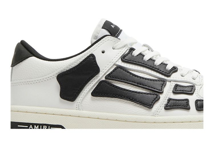 Amiri Skel Top Low 'White Black'