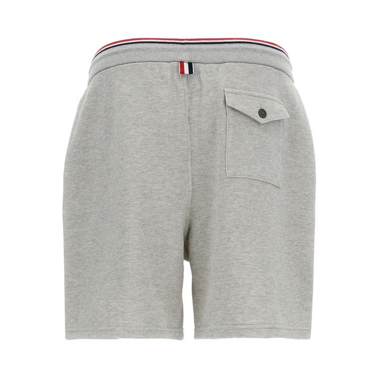 Thom Browne Pique Loopback Sweatshorts 'Light Grey'