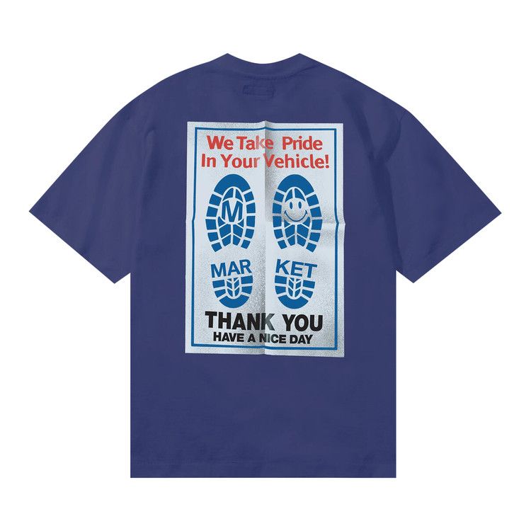 Market Pride In My Ride T-Shirt 'Skipper Blue'