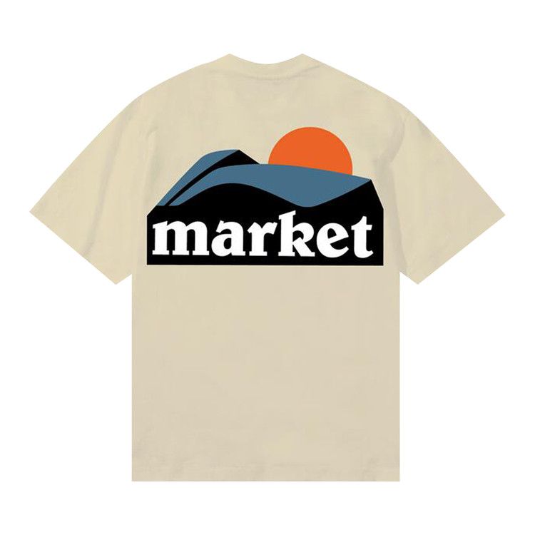 Market On The Horizon Tee 'Ecru'