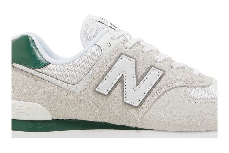 New Balance 574 'White Green Gum'