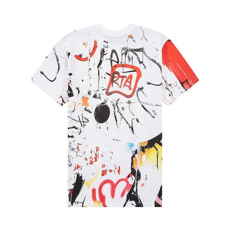 RtA Liam Graffiti Tee 'White'