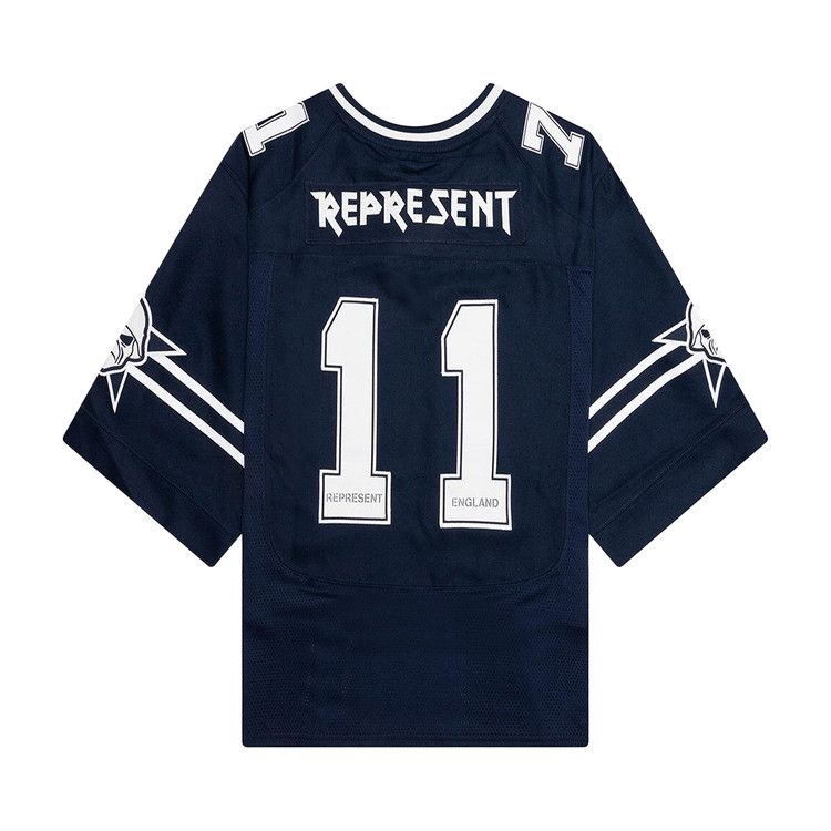 Represent Clo x Iron Maiden Anniversary Jersey 'Mid Blue'