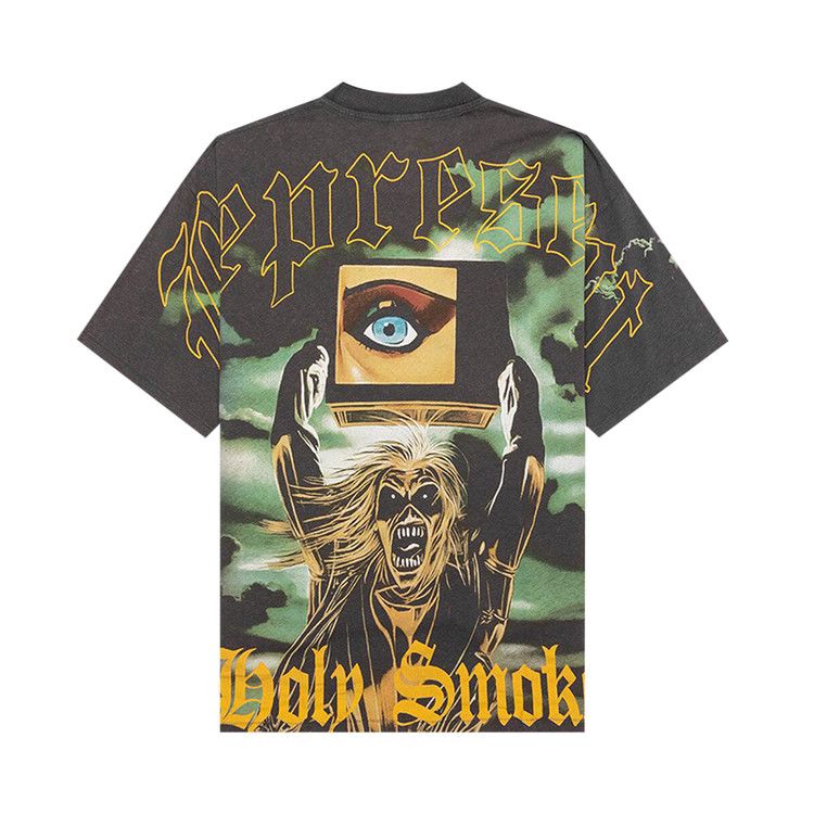 Represent Clo x Iron Maiden Holy Smoke T-Shirt 'Ash'