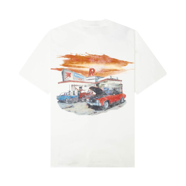 Represent Clo 24 Hour Service T-Shirt 'Flat White'