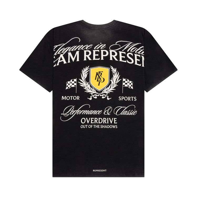 Represent Clo Crest T-Shirt 'Vintage Black'