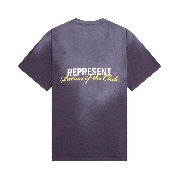 Represent Clo Patron of The Club T-Shirt 'Plum'