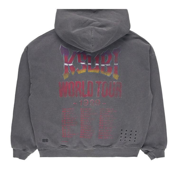 Ksubi Global Ekcess Hoodie 'Black Faded'