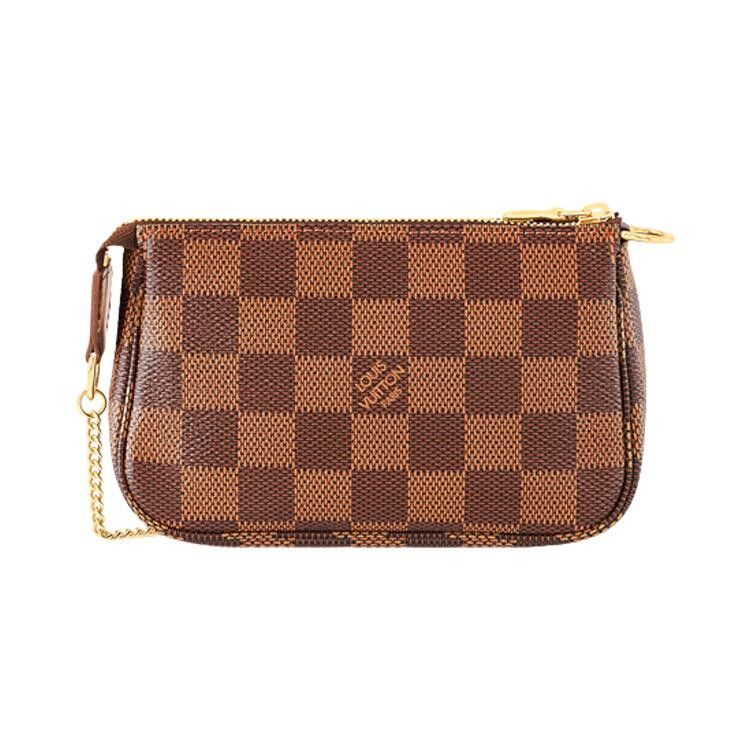 Louis Vuitton Mini Pochette Accessoires 'Brown Damier Ebene Canvas'