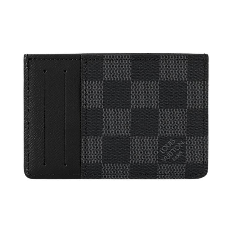 Louis Vuitton Neo Card Holder 'Black Damier Graphite Canvas'