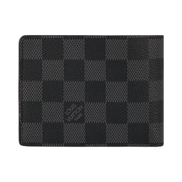 Louis Vuitton Slender Wallet 'Black Damier Graphite Canvas'