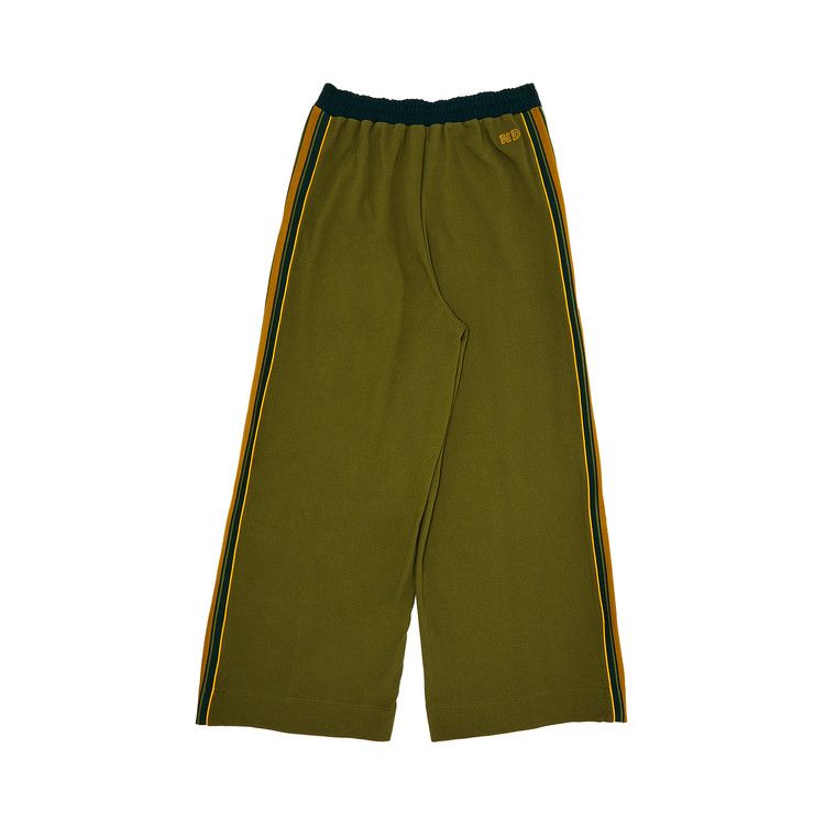 Nicholas Daley Wide Leg Track Pant 'Army Green'