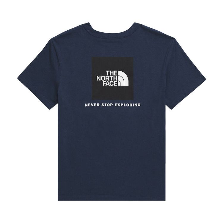 The North Face Evolution Box NSE Regular Short-Sleeve Tee 'Summit Navy'