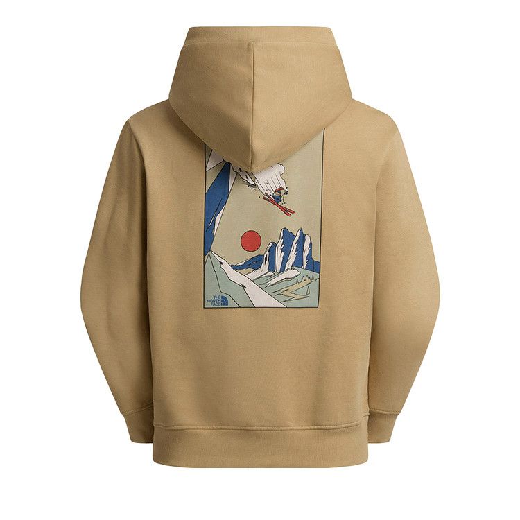The North Face Mountain Celebration Relaxed Hoodie 'Khaki Stone'