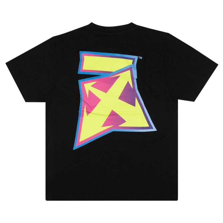 Off-White Degrade Thunder T-Shirt 'Black'