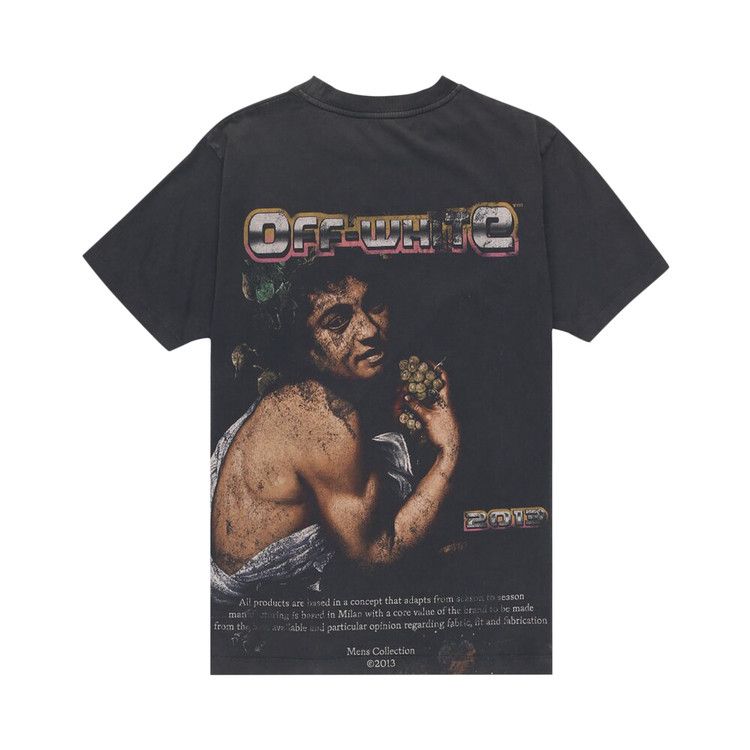 Off-White Digit Bacchus Slim Short-Sleeve Tee 'Black/Multicolor'