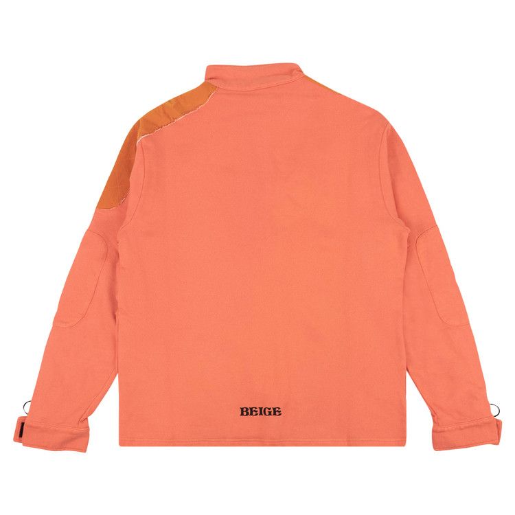 Off-White Parachute Half Zip Sweatshirt 'Coral'