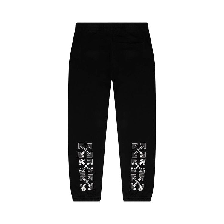 Off-White Caravaggio Arrow Slim Sweatpant 'Black/White'