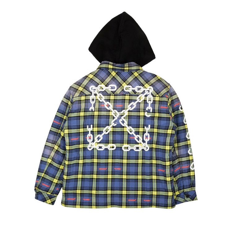 Off-White Arrow Logo Jacket 'Dusty Blue'