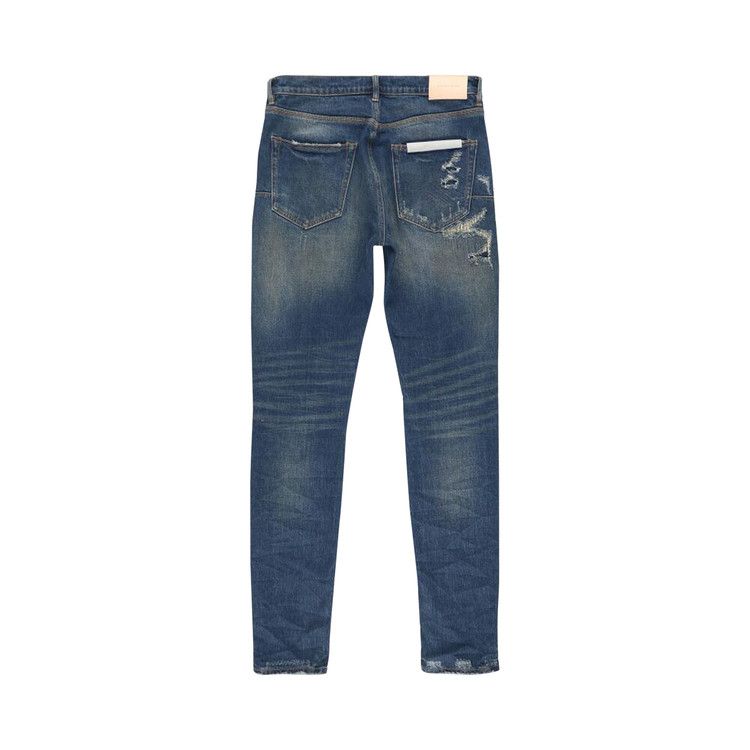 PURPLE BRAND Light Destroy Pants 'Dark Indigo'