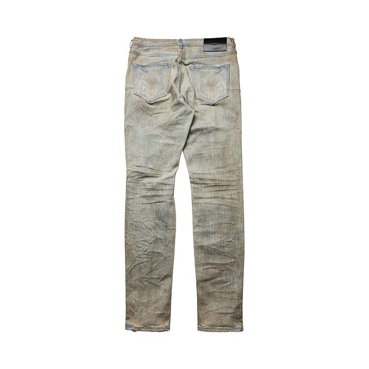 PURPLE BRAND Low Rise Skinny Leg Mud Jean 'Tan'