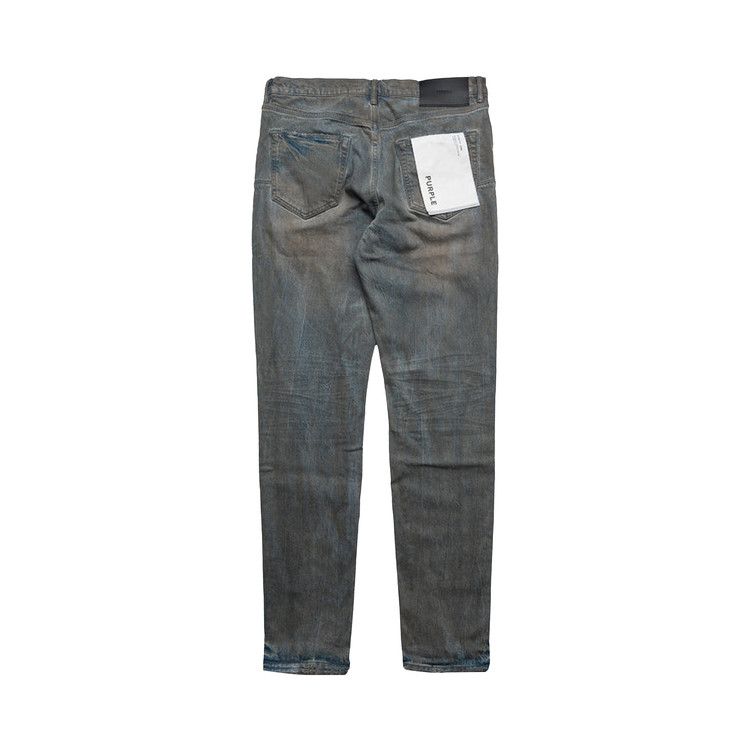PURPLE BRAND Low Rise Skinny Leg Monterrico Mud Jean 'Grey'