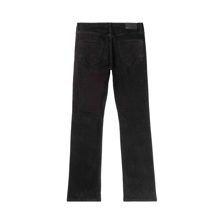 PURPLE BRAND Flamed Flare Jeans 'Black'