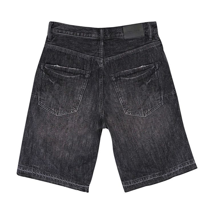 PURPLE BRAND Blowout Relaxed Shorts 'Black'