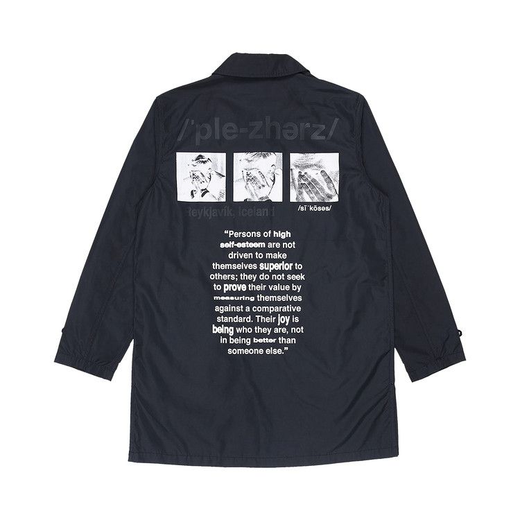 Pleasures Delusion Trench Coat 'Black'