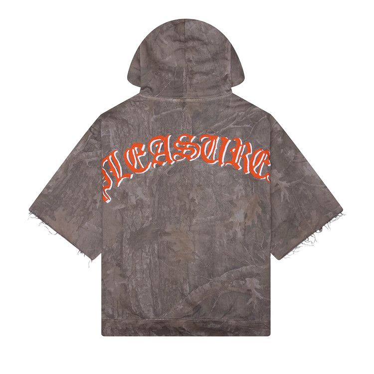 Pleasures Cut Off Hoodie 'Camo'