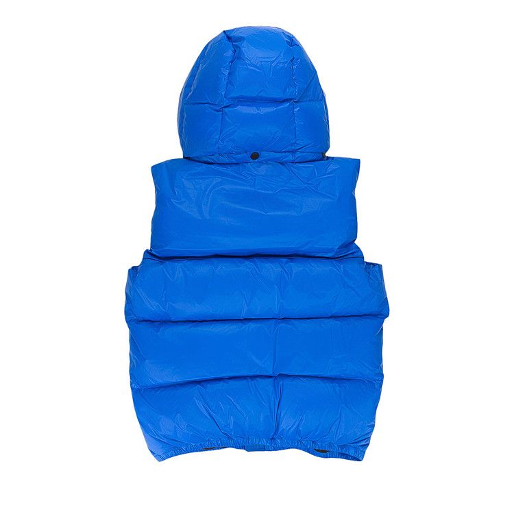 PURPLE BRAND Nylon Puffer Vest 'Blue'