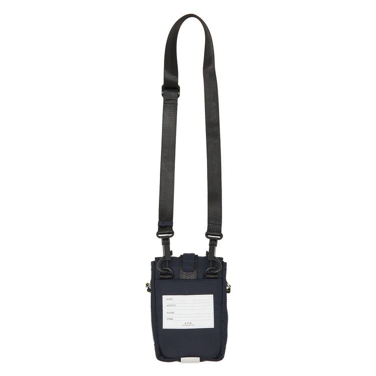 A.P.C. Treck Crossbody Pouch 'Iak Navy'